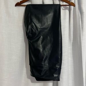 Gap Leather Leggings
